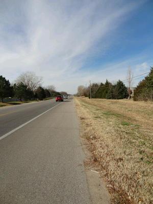 An idea from another bike touring fool: a picture from wherever I am at 11 am. Today? Outskirts of Wichita.