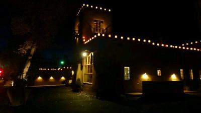 Santa Fe night lights